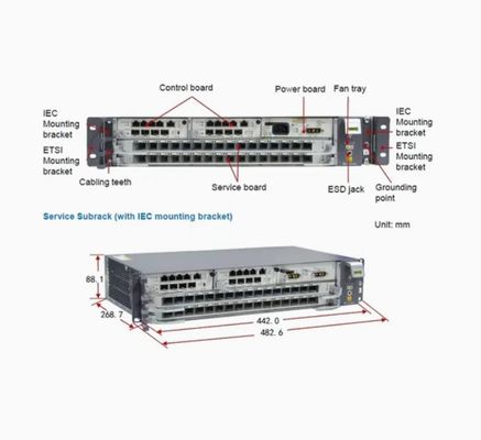Mini 2u Olt Huawei Smartax Ma5800-X2 MPSA MPSB MPSC Gpon Xg-Pon Xgs-Pon